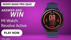 Amazon Redmi Smart Band Pro Quiz Answers: Win Mi Watch Revolve Active