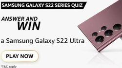 Amazon Samsung Galaxy S22 Series Quiz Answers: Win Free Galaxy S22 Ultra 5G