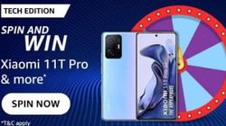 Amazon Tech Edition Spin And Win Quiz Answers: Win Xiaomi 11T Pro And More