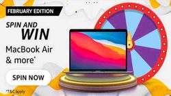 Amazon February Edition Spin And Win Quiz Answer: Get Free MacBook Air