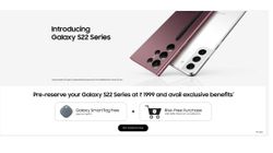 Samsung Galaxy S22, S22+, S22 Ultra Pre-Reservations Open In India; How To Pre-Reserve? Samsung Galaxy S22, S22+, S22 Ultra Pre-Reservations Open In India; How To Pre-Reserve?