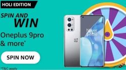 Amazon Holi Edition Spin And Win Quiz Answer: Win OnePlus 9 Pro