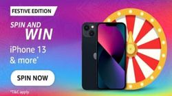 Amazon Festive Edition Spin And Win Quiz Answer: Win iPhone 13