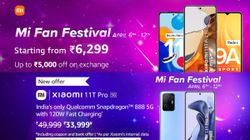 Amazon Mi Fan Festival Sale: Discount Offers On Mi Smartphones