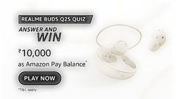 Amazon Realme Buds Q2s Quiz Answers: Win Rs. 10,000 Prize