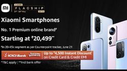 Amazon Xiaomi Flagship Days Sale: Discounts On Xiaomi 12 Pro, Xiaomi 11T Pro 5G, Mi 11X Pro 5G, More