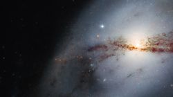 NASA Shares Hubble Telescope's Distorted Spiral Galaxy Image 
