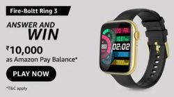 Amazon Fire-Boltt Ring 3 Quiz: Answers And Prize