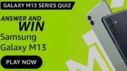 Amazon Samsung Galaxy M13 Series Quiz Answers: Win Free Smartphone