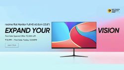 Realme Flat Monitor With Bezel-Less Design India Sale Today; Worth Spending Rs. 10,999?