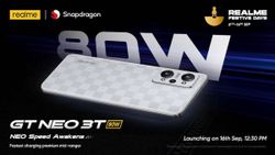 Realme GT Neo 3T India Launch Confirmed For September 16; What To Expect? Realme GT Neo 3T India Launch Confirmed For September 16; What To Expect?