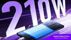 Redmi Note 12 Discovery Edition 210W Charging Tested: Faster Than Realme's 150W?