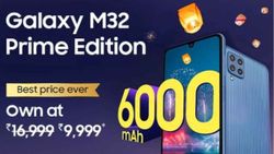Samsung Galaxy M32 Prime Edition 4G Phone Listed on Amazon; Worth Buying in 5G Era? Samsung Galaxy M32 Prime Edition 4G Phone Listed on Amazon; Worth Buying in 5G Era?