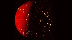 NASA Shares Incredible Image Of Jupiter's Volcano-Filled Moon