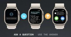 WatchGPT on Apple Watch Brings ChatGPT Directly to User’s Wrists WatchGPT on Apple Watch Brings ChatGPT Directly to User’s Wrists