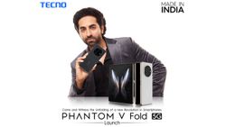 Tecno Phantom V Fold Launching in India Today as the Country’s Most Affordable Foldable Smartphone