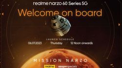 Realme Narzo 60 series launch date in India confirmed for July 6: Here’s what we know so far Realme Narzo 60 series launch date in India confirmed for July 6: Here’s what we know so far