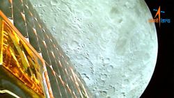 ISRO's Chandrayaan-3 Mission Unveils Stunning Moon Images