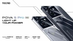 Tecno POVA 5 Pro with Dimensity 6080, 50MP Camera, Arc Interface Launched Tecno POVA 5 Pro with Dimensity 6080, 50MP Camera, Arc Interface Launched