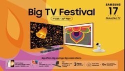 Samsung Unveils Festive Season Deals on TVs: Check Them Out