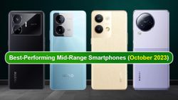 These Mid Range Smartphones Performed the Best in October 2023, According to AnTuTu