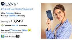 Moto G24 Power Launched in India with 6,000 mAh Battery, 90Hz Display: Price, Specs, Availability Moto G24 Power Launched in India with 6,000 mAh Battery, 90Hz Display: Price, Specs, Availability
