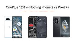 OnePlus 12R vs Nothing Phone 2 vs Pixel 7a: Which is the Best Smartphone Under Rs 40,000 in India?
