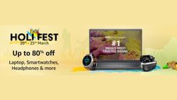 Holi Deals Up to 80% Off! Score Laptops, Headphones & More at Amazon's Holi Fest