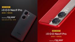 iQOO Neo 9 Pro 8GB/128GB Model Goes on Sale in India at 12 noon via Amazon Today iQOO Neo 9 Pro 8GB/128GB Model Goes on Sale in India at 12 noon via Amazon Today