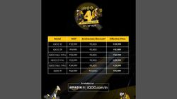iQOO Anniversary Sale: Get Up to Rs 25,000 off on iQOO Phones iQOO Anniversary Sale: Get Up to Rs 25,000 off on iQOO Phones