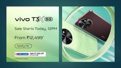 Vivo T3x 5G Goes on Sale in India at 12 noon Today via Flipkart: Check Price, Specs, Offers