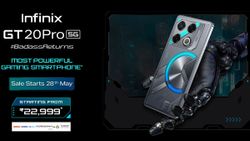 Infinix GT 20 Pro with MediaTek Dimensity 8200-Ultimate SoC Launched in India: Price, Specs, Offers Infinix GT 20 Pro with MediaTek Dimensity 8200-Ultimate SoC Launched in India: Price, Specs, Offers