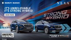 Maruti Suzuki Strong Hybrid Technology: Reaching Unbelievable New Heights Maruti Suzuki Strong Hybrid Technology: Reaching Unbelievable New Heights