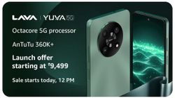 Lava Yuva 5G Goes on Sale in India Today via Amazon: Check Pricing, Specifications Lava Yuva 5G Goes on Sale in India Today via Amazon: Check Pricing, Specifications