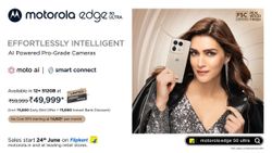 Motorola Edge 50 Ultra with Snapdragon 8s Gen 3 SoC, 144Hz Display Launched in India: Price, Specs, Offers