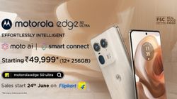 Motorola Edge 50 Ultra Goes on Sale in India Today via Flipkart: Check Price, Specs, Offers Motorola Edge 50 Ultra Goes on Sale in India Today via Flipkart: Check Price, Specs, Offers