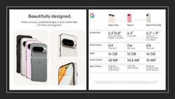 Google Pixel 9 Series Promotional Material Leaked Ahead of Launch, Revealing Key Specifications