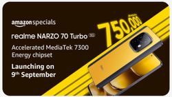 Realme Narzo 70 Turbo 5G Launch Date in India Confirmed for September 9: Here’s What to Expect! Realme Narzo 70 Turbo 5G Launch Date in India Confirmed for September 9: Here’s What to Expect!