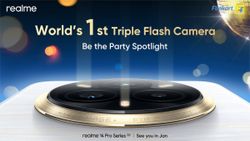 Realme 14 Pro Spotted on Geekbench With Dimensity 7300 and 8GB RAM; Triple Flash Camera Teased Realme 14 Pro Spotted on Geekbench With Dimensity 7300 and 8GB RAM; Triple Flash Camera Teased