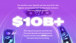 Spotify Paid a Record $10 Billion to the Music Industry in 2024: Here’s a Look at Artists’ Earnings Last Year Spotify Paid a Record $10 Billion to the Music Industry in 2024: Here’s a Look at Artists’ Earnings Last Year