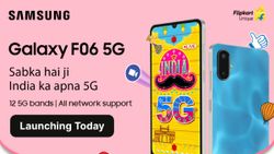 Samsung Galaxy F06 5G Launching in India at 08:30 pm Today: Will Feature Sub-10K Price Tag Samsung Galaxy F06 5G Launching in India at 08:30 pm Today: Will Feature Sub-10K Price Tag