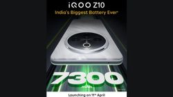 iQOO Z10 Set to Launch in India on April 11: Leaks Reveal Massive 7,300mAh Battery, Snapdragon 7s Gen 3 iQOO Z10 Set to Launch in India on April 11: Leaks Reveal Massive 7,300mAh Battery, Snapdragon 7s Gen 3
