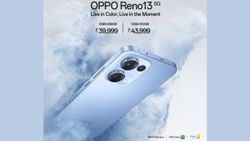 OPPO Reno13 Sky Blue Variant Now on Sale: Check Price, Specs, Availability OPPO Reno13 Sky Blue Variant Now on Sale: Check Price, Specs, Availability