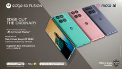 Motorola Edge 60 Fusion Launching in India Today via Flipkart: Check Price Range, Specifications, Availability