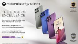 Motorola Edge 60 Pro Launching in India at 12 noon Today via Flipkart: Check Expected Price and Specifications