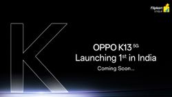 OPPO K13 5G Launch in India Teased Through Flipkart: Here’s What to Expect! OPPO K13 5G Launch in India Teased Through Flipkart: Here’s What to Expect!