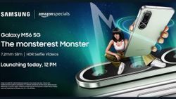 Samsung Galaxy M56 5G Launching Today at 12 PM on Amazon: Confirmed Specs and Key Features