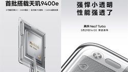 Realme Neo 7 Turbo Launch Date set for May 29: MediaTek Dimensity 9400e SoC, Semi-Transparent Design Confirmed