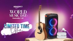 Amazon to Host World Music Day Sale Starting June 21: Up to 75% Off on Headphones, Speakers, and Instruments