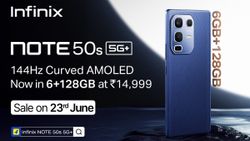 Infinix NOTE 50s 5G+ Gets New 6GB+128GB Variant in India - Check Price and Sale Date Infinix NOTE 50s 5G+ Gets New 6GB+128GB Variant in India - Check Price and Sale Date